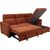 Corner sofa bed SCALA rusty brown Новинки Для дома и сада 