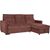 Corner sofa bed SCALA dark pink Новинки Для дома и сада 