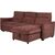 Corner sofa bed SCALA dark pink Новинки Для дома и сада 