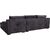 Corner sofa HERDIS RC, dark grey Новинки Для дома и сада 