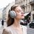Wireless headphones Hoco W68 ANC silver Austiņas