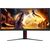 AOC CU34G4ZCA (86.4 cm (34 inches), black, WQHD, Fast-VA, curved, USB hub, 250Hz panel) Monitori