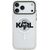 Karl Lagerfeld IML Karl Sketch Logo MagSafe Aizsargapvalks priekš iPhone 17 Pro Max / caurspīdīgs Neoriģinālie Maciņi