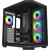 FSP Fortron U580 Black Tempered Glass ARGB ATX Gaming PC Case Datoru korpusi