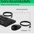 HP 225 G2 USB Wired Mouse Keyboard Combo, Copilot Key, spill resistant - Black - ESTONIAN / AX2Y7AA#ARK Klaviatūras
