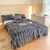Plaid MIMOSA XL 200x230cm, grey Новинки Для дома и сада 
