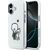 Karl Lagerfeld Karl & Choupette Back MagSafe Case Aizsargapvalks priekš iPhone 17 / caurspīdīgs Neoriģinālie Maciņi