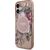 Guess IML Flowers Strap MagSafe Case Aizsargapvalks priekš iPhone 17 / rozā Neoriģinālie Maciņi