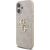 Guess PU 4G Metal Logo Strap Case Aizsargapvalks priekš iPhone 17 / rozā Neoriģinālie Maciņi
