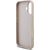 Guess PU 4G Metal Logo Strap Case Aizsargapvalks priekš iPhone 17 / rozā Neoriģinālie Maciņi