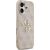 Guess PU Leather 4G Metal Logo Gold Frame Case Aizsargapvalks priekš iPhone 17 / rozā Neoriģinālie Maciņi