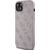 Guess 4G Collection Leather Metal Logo MagSafe Aizsargapvalks priekš Apple iPhone 13 / 14 / 15 Neoriģinālie Maciņi