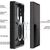 Case Dux Ducis Yind MagSafe Samsung F971 Z Fold8 black Neoriģinālie Maciņi