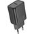 Charger Hoco N62 30W GaN USB-C black Telefonu lādētāji 220v