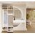 Top E Shop HAGA II 1SZ1W Wardrobe, White Jaunumi -Dārzam