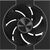 Fan DarkFlash DM8 LINE (black) Korpusu dzesēšana