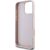 Guess PU 4G Metal Logo Case Aizsargapvalks priekš iPhone 16 Pro Max / rozā Neoriģinālie Maciņi