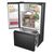 Hisense RF793N4SAFE NoFrost Black Ledusskapis Side-by-Side Ledusskapji