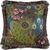 Pillow GLAMOUR 45x45cm, with furry edge, peacocks Новинки Для дома и сада 