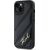 Karl Lagerfeld KLHCP14SPQDSMGK Diagonal Quilted Script Aizsargapvalks priekš iPhone 13/14/15 6.1" / melns Neoriģinālie Maciņi