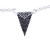 CHOKER SIF JAKOBS WOMAN C3307-BK (45CM ) Bižutērija