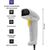 Qoltec 50877 Laser scanner 1D | USB | White Svītrkodu skeneri (barcode scanners)