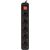 Lanberg PS1-05F-0150-BK power extension 1.5 m 5 AC outlet(s) Indoor Black Dažādi vadi
