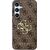 Guess PU 4G Metal Logo Case Aizsargapvalks priekš Samsung Galaxy S24 / brūns Neoriģinālie Maciņi