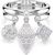 RING SWAROVSKI WOMEN 5701829 (55 ) Bižutērija