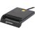 Manhattan Smart Card Reader USB External Contact Reader, Black