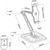 Techly Desk/wall support arm for tablet and iPad 4.7''-12.9'' full-motion black