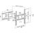 LOGILINK -  TV Sienas stiprinājums ,  32-55'', max. 50 kg