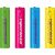 Esperanza EZA107 RECHARGEABLE BATTERIES Ni-MH AAA 1000MAH 4PCS. - MIX COLOURS