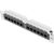 Lanberg Patch Panel 10'', 12 port 1U, cat.6, grey