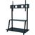 Techly Mobile stand for large TV LCD/LED/Plasma 55''-100'' 150kg VESA shelf