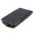 (Ir veikalā) Telone Shine Pocket Slim Flip Case Microsoft 535 Lumia telefona maks vertikāli atverams Melns