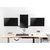 LOGILINK - Triple alumium monitor desk mount,13-27'', max. 7 kg