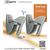 Vogels Loudspeaker Sienas stiprinājums , VLB500 2 pcs., Turn, Tilt, Maximum weight (capacity) 5 kg, Black