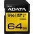 A-data ADATA 64GB Premier ONE SDXC UHS-II U3 Class 10, R/W up to 290/260 MB/s