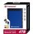 Transcend External HDD 4TB USB3 25H3B 2.5'', Triple shock protection system