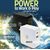 Manhattan Power Delivery charger USB-C 5-20V up to 60W USB-A 5V up to 2.4A white