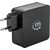 Manhattan Power Delivery charger USB-C 5-20V up to 45W USB-A 5V up to 2.4A black