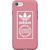 Adidas Snap Case Пластмассовый чехол для Apple iPhone 7 / 8 Розовый (EU Blister)