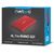 Natec external enclosure RHINO GO for 2,5'' SATA, USB 3.0, Red