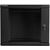 Lanberg wall-mounted rack 19'' demounted flat pack 9U/600x600mm black