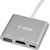 Ibox HUB I-BOX USB TYP C - USB 3.0, HDMI, USB C, POWER DELIVERY