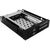 Raidsonic IcyBox Mobile Rack for 2x 2.5'' SATA HDD or SSD, Black