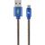 Gembird USB Male - Micro USB Male Premium denim 1m Blue