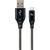 Gembird USB Male - USB Type C Male Premium cotton braided 1m Black