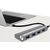 LOGILINK- USB-C 3.1 hub, 4 port, aluminum casing, grey